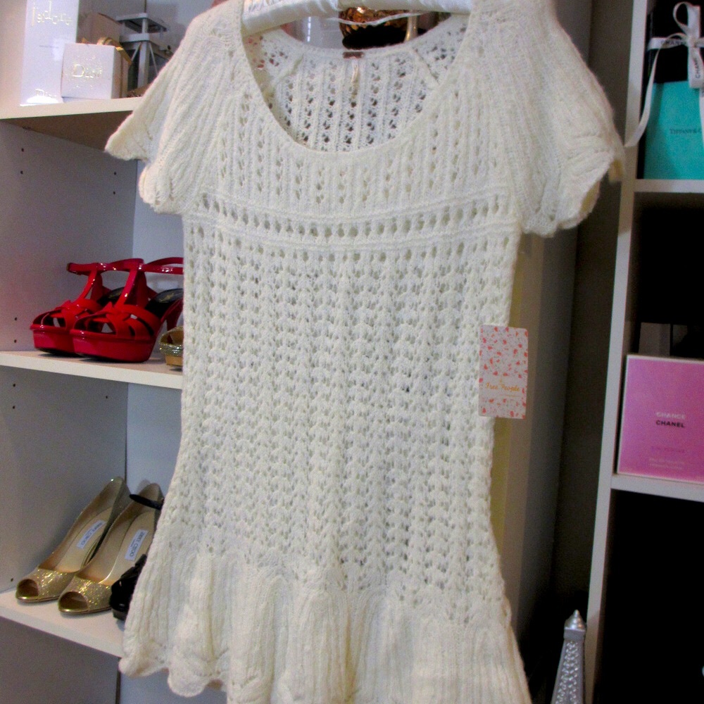 Free People Sweet Knit Top New with tags! - Picture 3 of 7